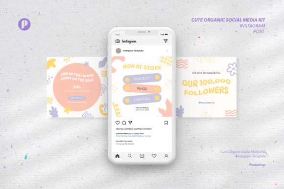 Download Organic Social Media Kit Instagram Post - Kit Collection