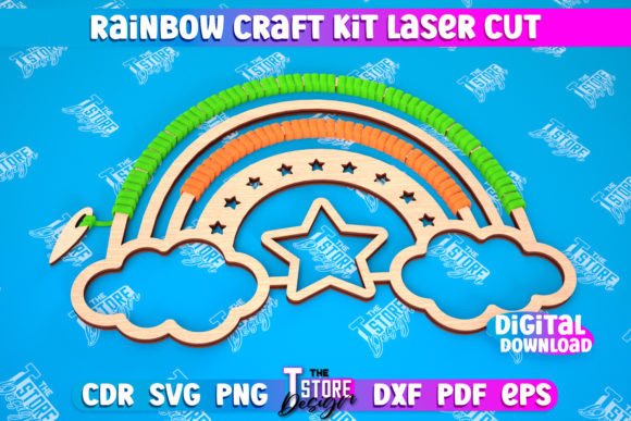 Download Rainbow Craft Kit | Craft Supplies | CNC - Kit Collection