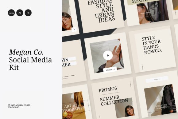 Download Megan Co. Social Media Kit - Kit Collection