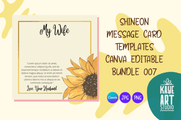 Download ShineOn Card Editable Template Bundle 7 - Editable template bundle Collection