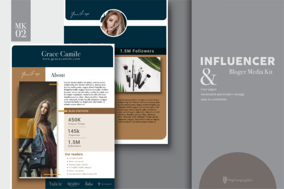 Download Influencer &amp; Blogger Media Kit - Kit Collection