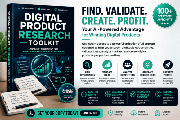Download Digital Product Research Toolkit - Kit Collection