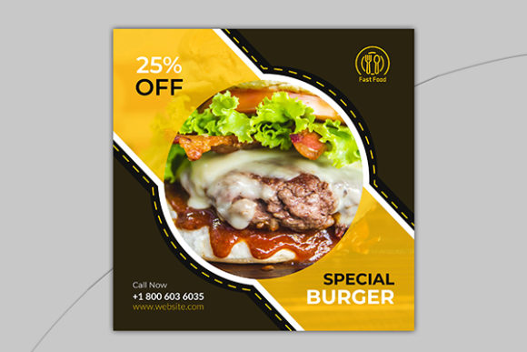 Download Food Social Media Post  and Banner - Food Collection