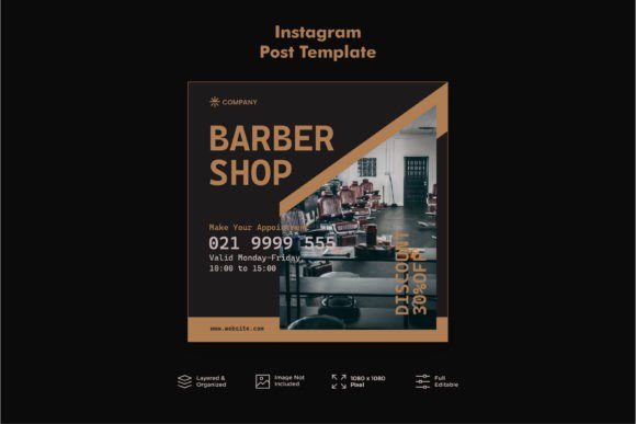 Download Babershop Social Media Kit Vol.5 - Kit Collection