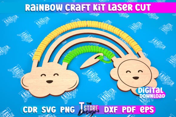 Download Rainbow Craft Kit | Craft Supplies | CNC - Kit Collection