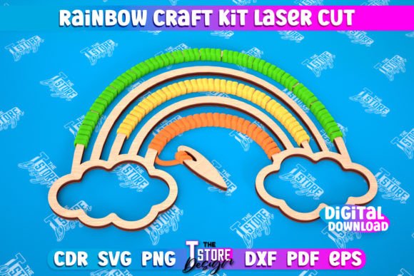 Download Rainbow Craft Kit | Craft Supplies | CNC - Kit Collection