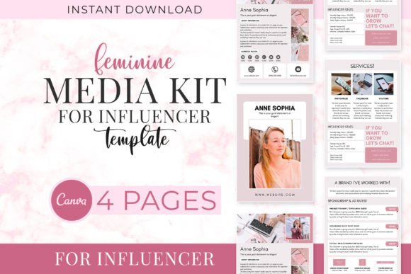 Download 4 Page Media Kit Template - Kit Collection