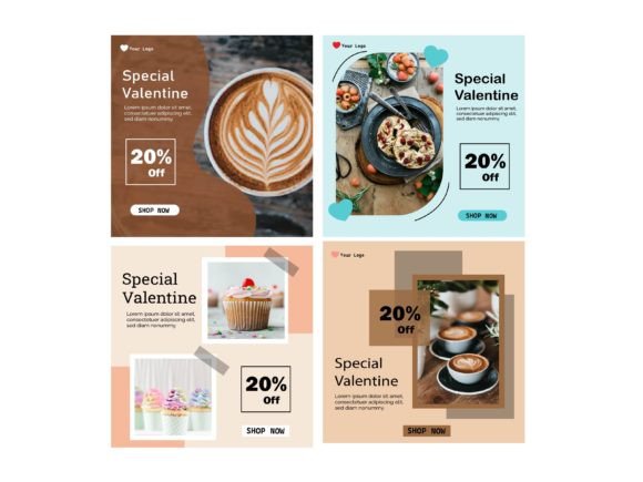Download Instagram Template Valentine Food - Food Collection